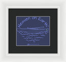 Kayaking Heaven On Earth - Framed Print