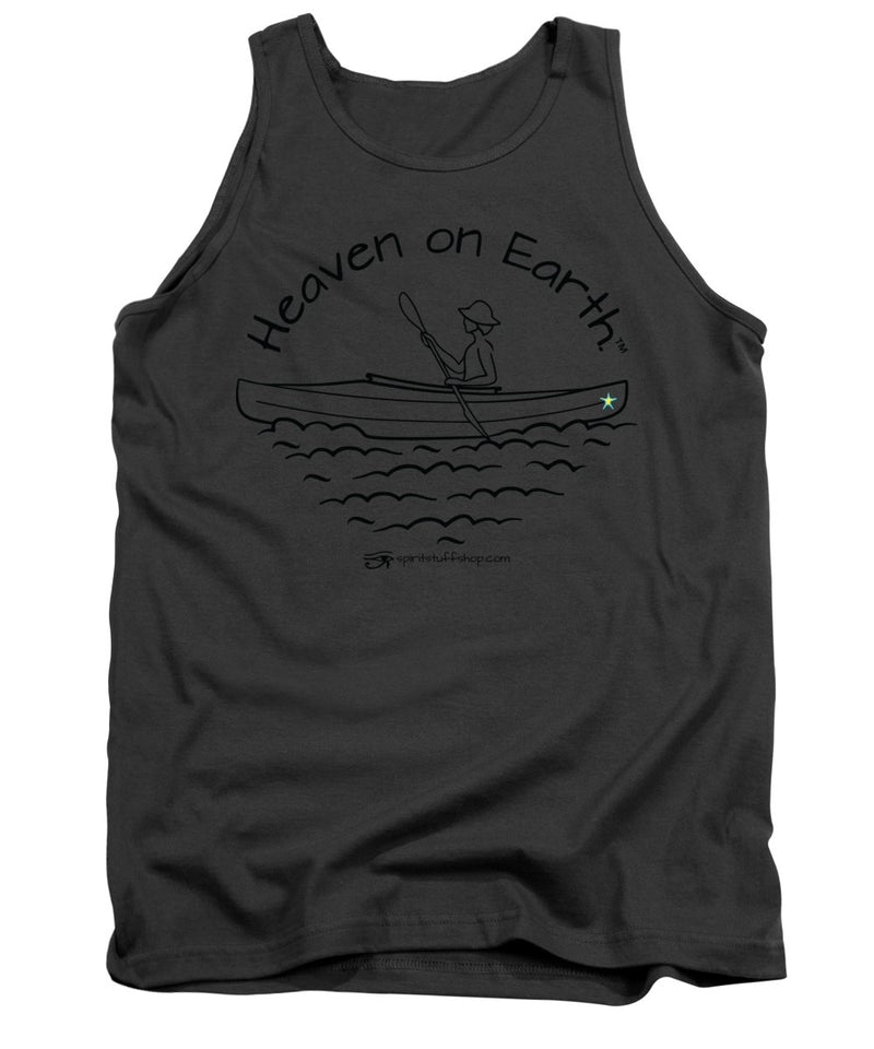 Kayaker Heaven On Earth - Tank Top