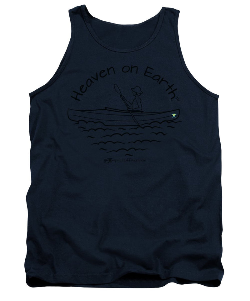 Kayaker Heaven On Earth - Tank Top