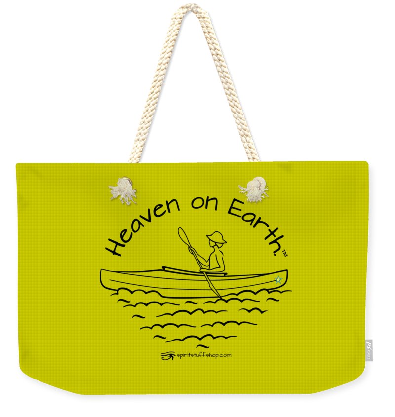 Kayaker Heaven On Earth - Weekender Tote Bag