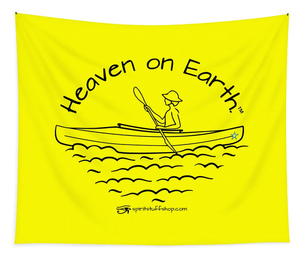 Kayaker Heaven On Earth - Tapestry