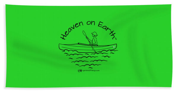 Kayaker Heaven On Earth - Beach Towel