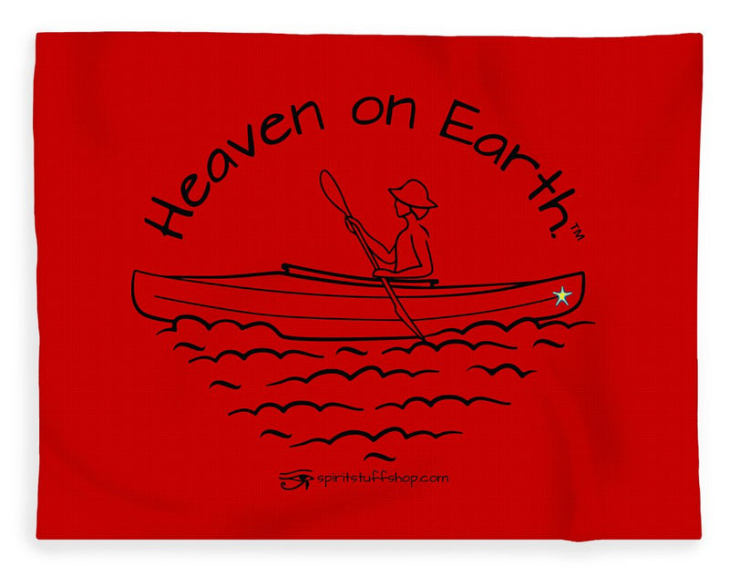 Kayaker Heaven On Earth - Blanket