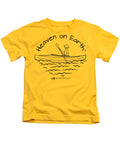 Kayaker Heaven On Earth - Kids T-Shirt