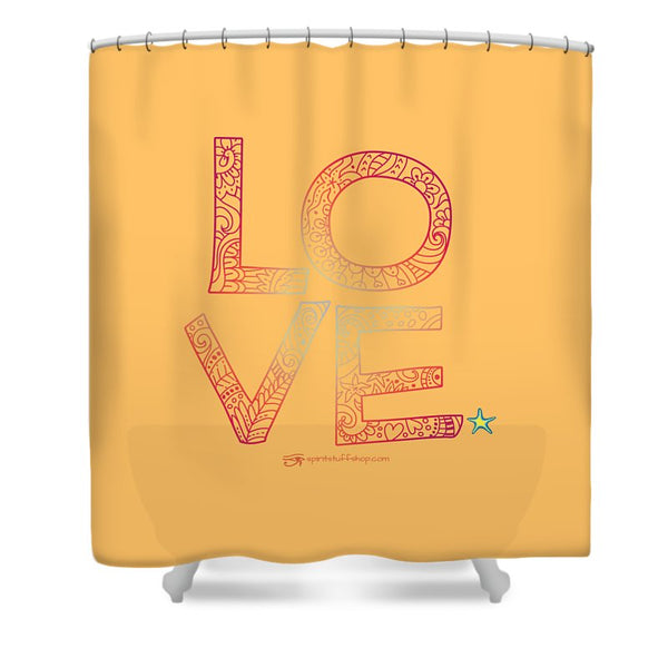 Love - Shower Curtain