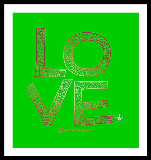 Love - Framed Print