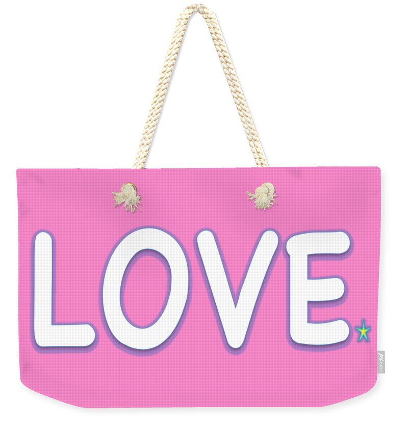 Love - Weekender Tote Bag