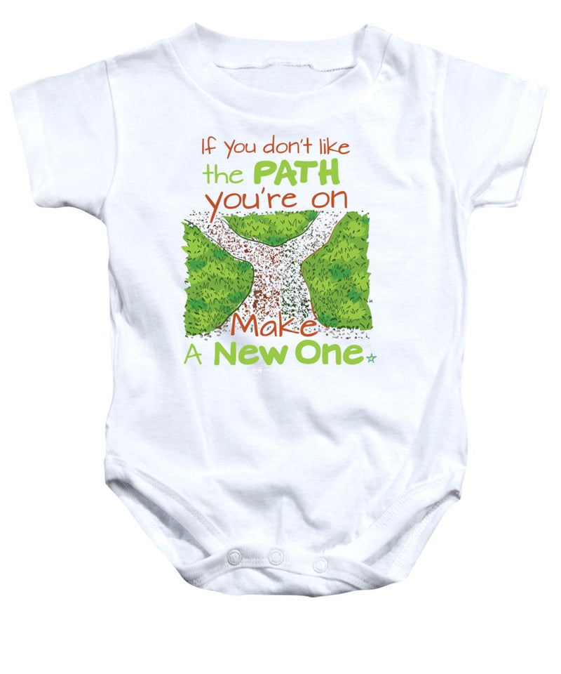 Make A New Path - Baby Onesie