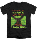 Make A New Path - Men's V-Neck T-Shirt