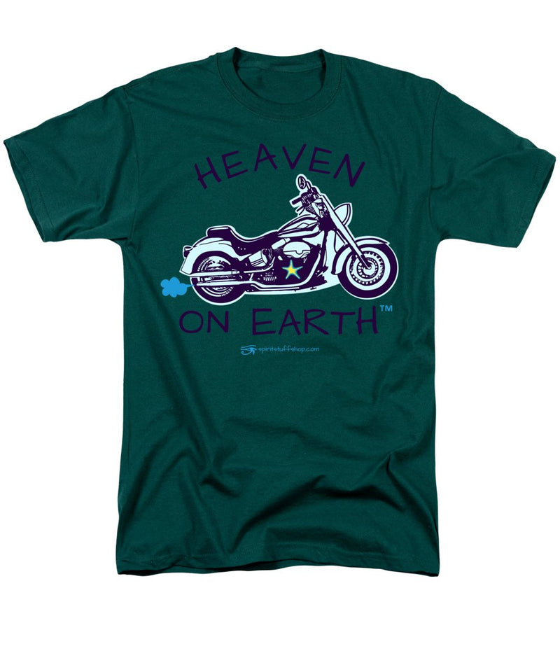 Motorcycle Heaven On Earth - Men's T-Shirt  (Regular Fit)