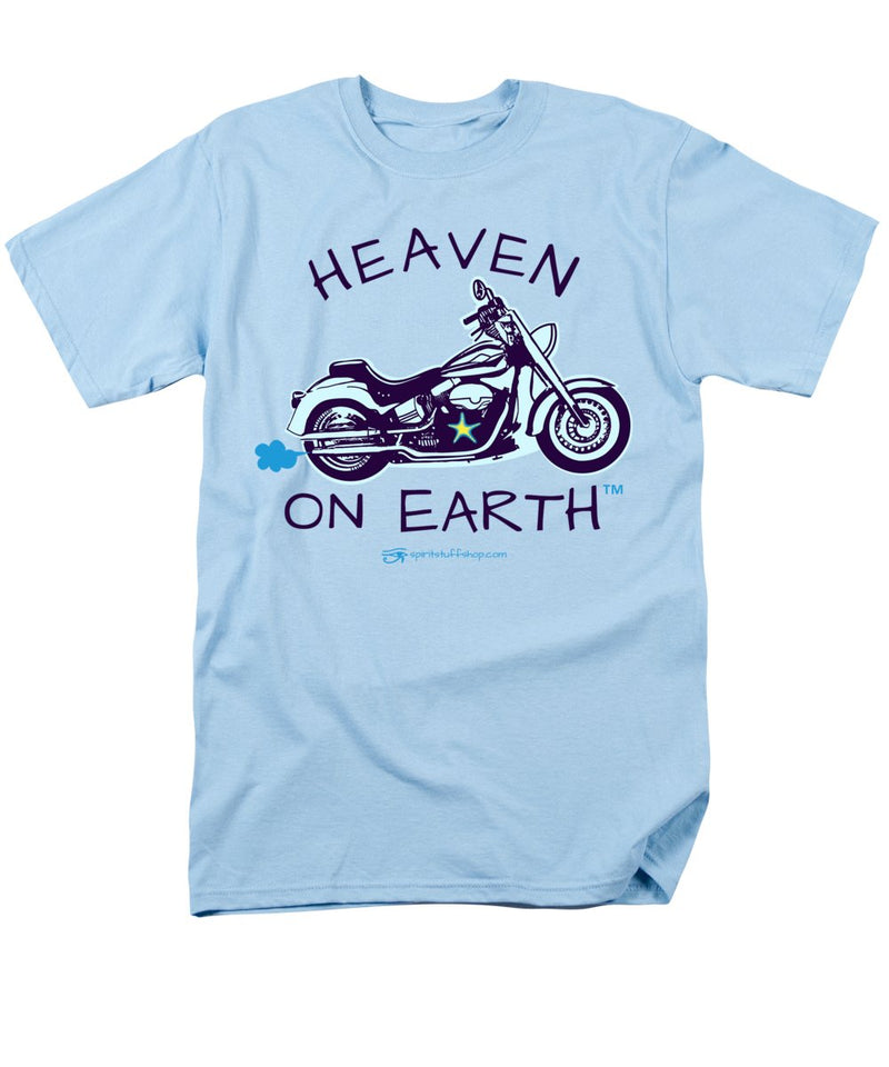 Motorcycle Heaven On Earth - Men's T-Shirt  (Regular Fit)