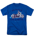 Motorcycle Heaven On Earth - Men's T-Shirt  (Regular Fit)