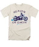 Motorcycle Heaven On Earth - Men's T-Shirt  (Regular Fit)