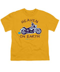 Motorcycle Heaven On Earth - Youth T-Shirt