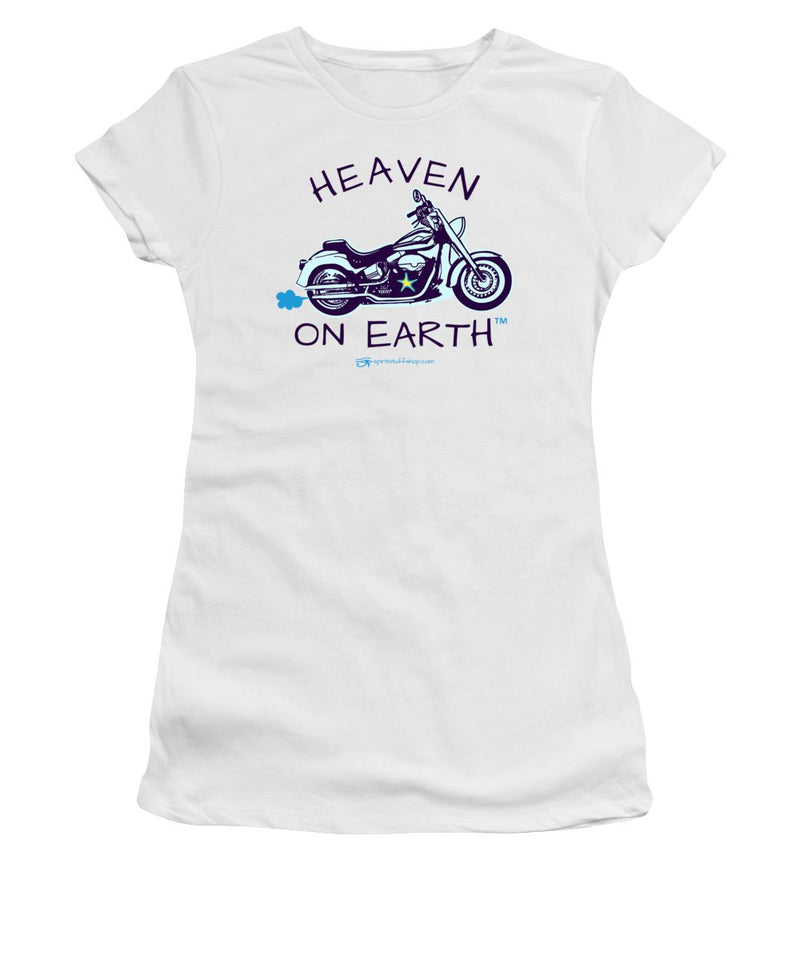 Motorcycle Heaven On Earth - Women's T-Shirt