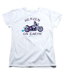 Motorcycle Heaven On Earth - Women's T-Shirt (Standard Fit)