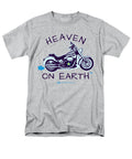 Motorcycle Heaven On Earth - Men's T-Shirt  (Regular Fit)