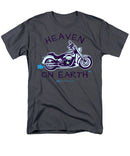 Motorcycle Heaven On Earth - Men's T-Shirt  (Regular Fit)