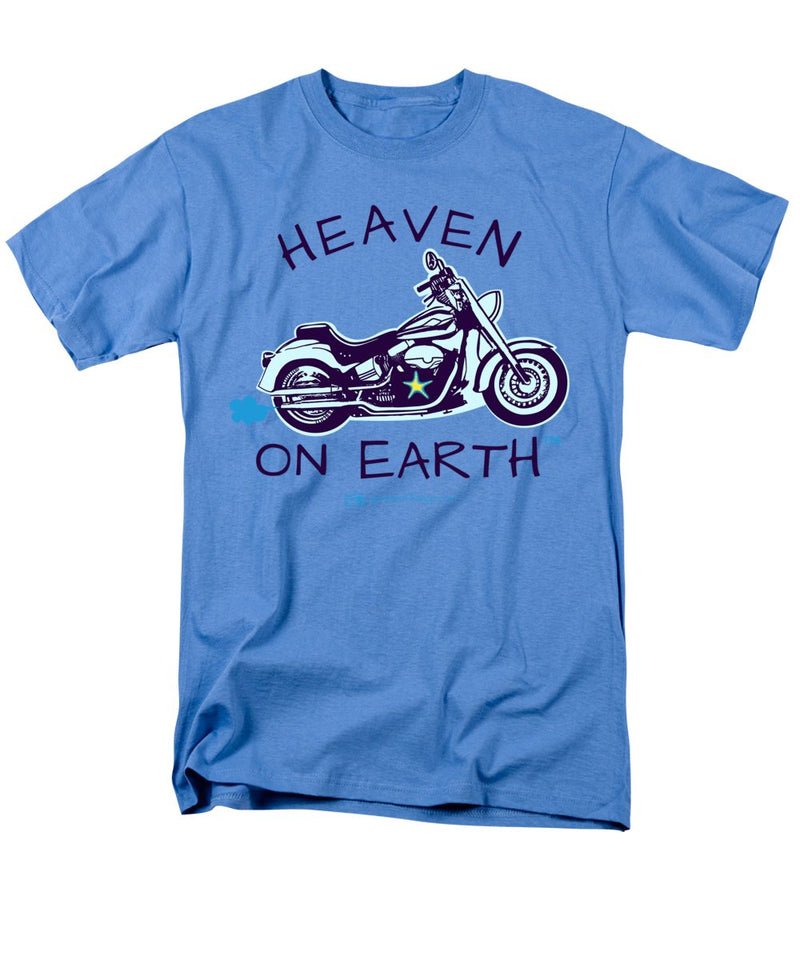 Motorcycle Heaven On Earth - Men's T-Shirt  (Regular Fit)