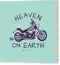 Motorcycle Heaven On Earth - Wood Print