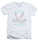 Music Heaven On Earth - Men's V-Neck T-Shirt