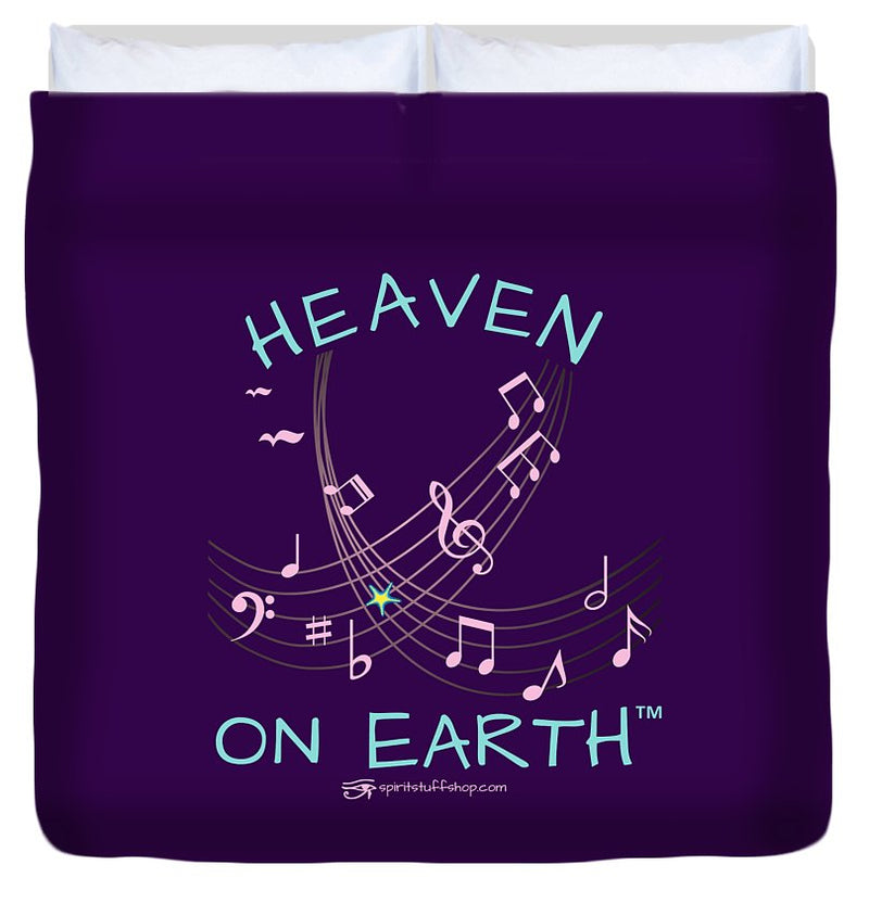 Music Heaven On Earth - Duvet Cover