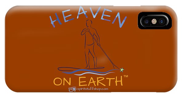 Paddle Board Heaven On Earth - Phone Case