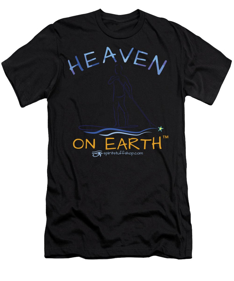 Paddle Board Heaven On Earth - Men's T-Shirt (Athletic Fit)