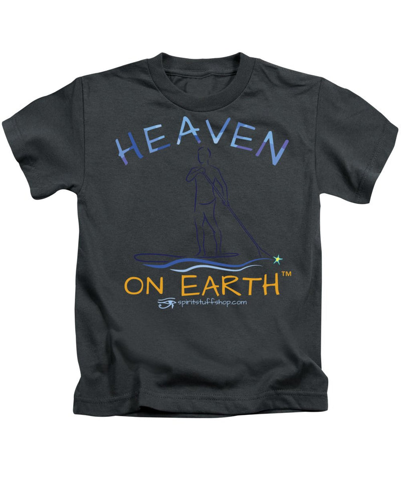 Paddle Board Heaven On Earth - Kids T-Shirt