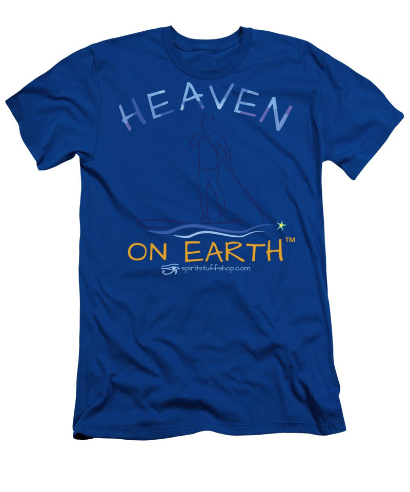 Paddle Board Heaven On Earth - Men's T-Shirt (Athletic Fit)