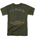 Paddle Board Heaven On Earth - Men's T-Shirt  (Regular Fit)
