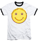 Peace Begins With A Smile - Baseball T-Shirt