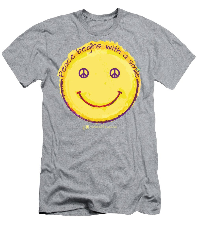 Peace Begins With A Smile - T-Shirt
