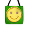 Peace Begins With A Smile - Tote Bag