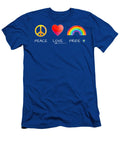 Peace Love And Pride - T-Shirt