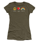 Peace Love And Pride - Women's T-Shirt