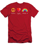 Peace Love And Pride - T-Shirt