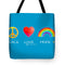 Peace Love And Pride - Tote Bag
