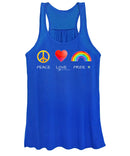 Peace Love And Pride - Women's Tank Top