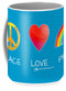 Peace Love And Pride - Mug