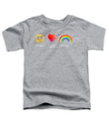 Peace Love And Pride - Toddler T-Shirt