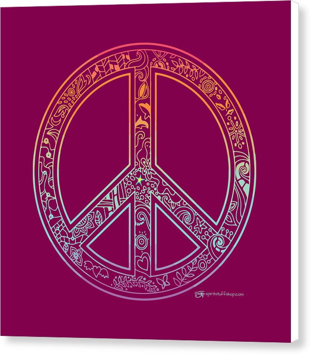 Peace Sign - Canvas Print