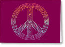 Peace Sign - Greeting Card
