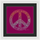 Peace Sign - Framed Print