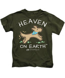 Pup/dog Heaven On Earth - Kids T-Shirt