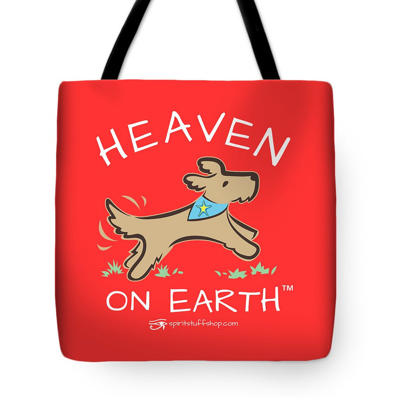Pup/dog Heaven On Earth - Tote Bag