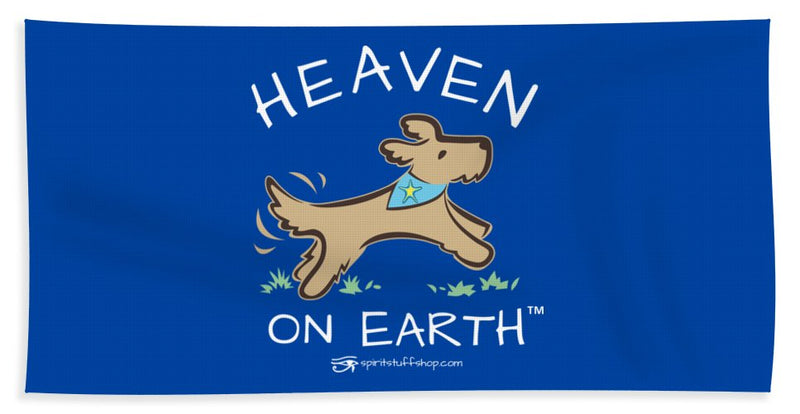 Pup/dog Heaven On Earth - Bath Towel