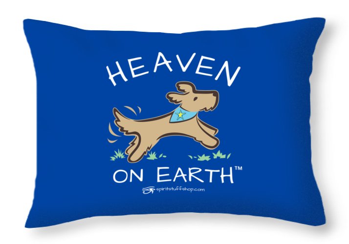 Pup/dog Heaven On Earth - Throw Pillow