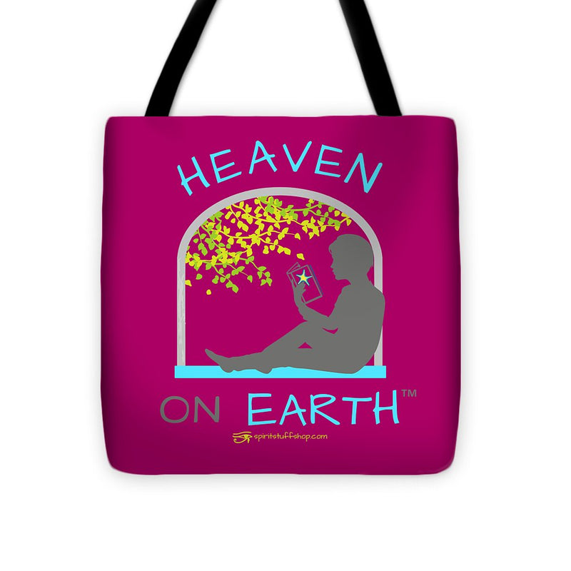 Reading Heaven On Earth - Tote Bag