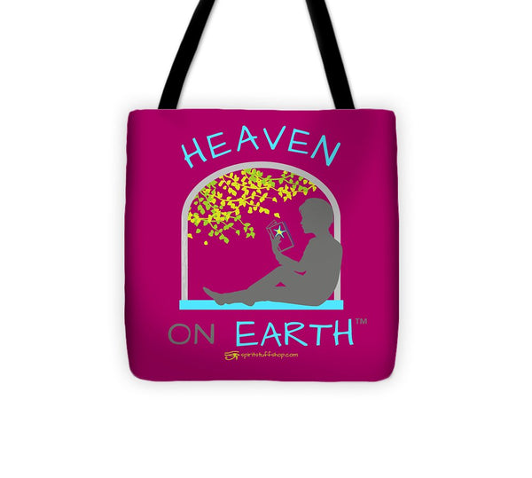 Reading Heaven On Earth - Tote Bag